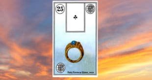 Carta zingara 25: l'anello. Scoprire i significati della carta